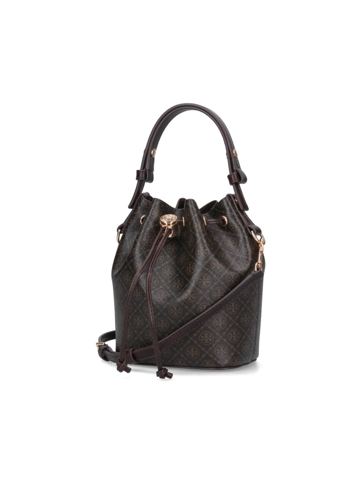 Tory Burch Mini Bucket Bag "T Monogram"