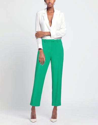 Woman Pants Emerald green