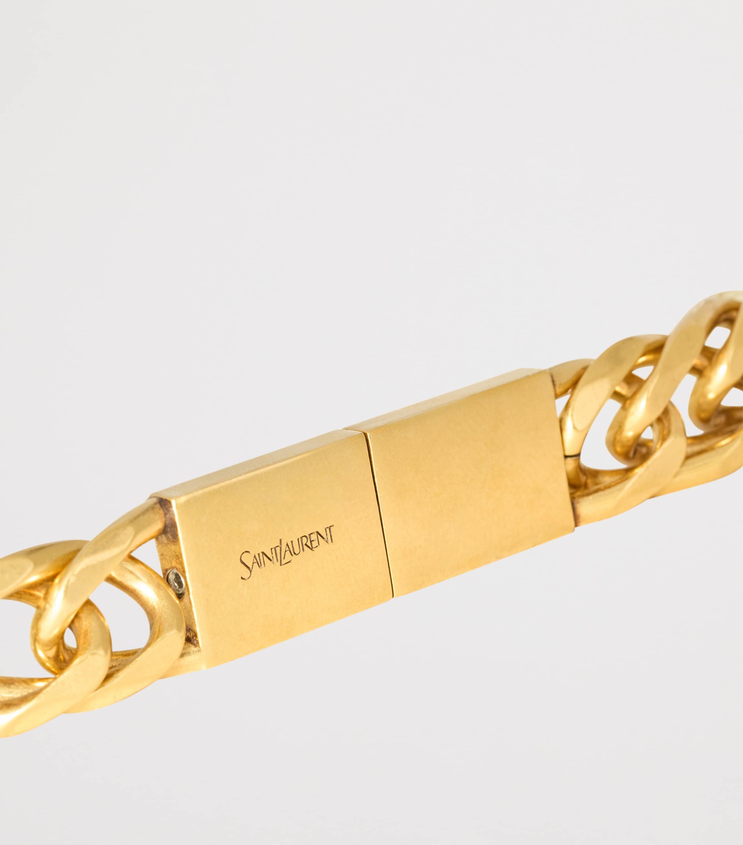 Saint Laurent Thin Chain Belt