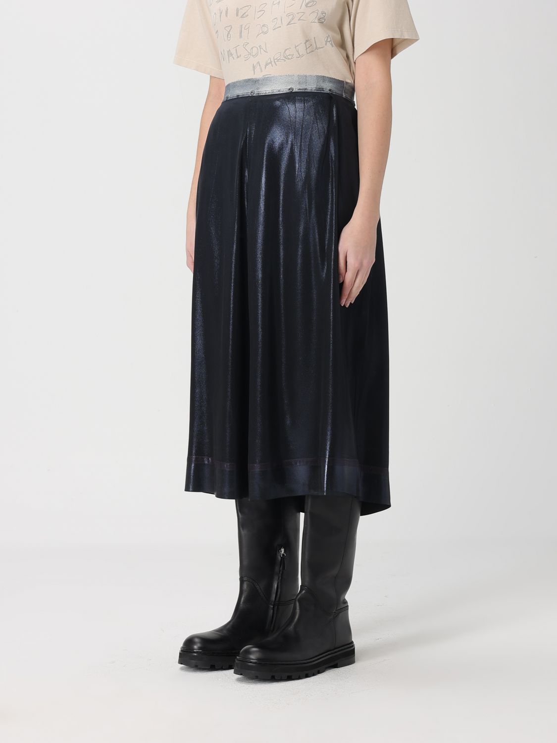 Skirt Woman color Black