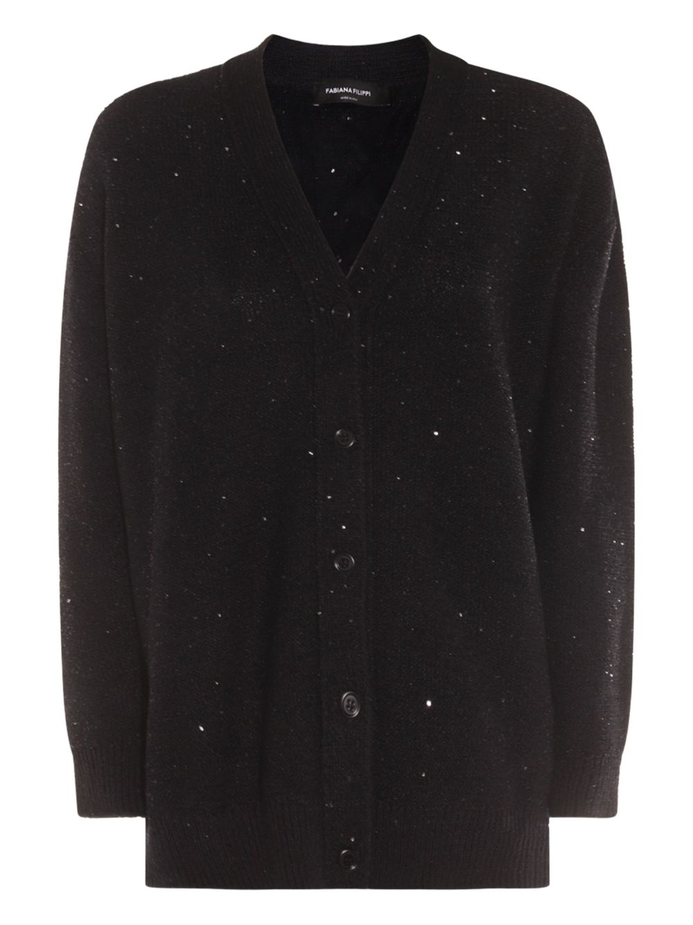 Fabiana Filippi sequin-embellished cardigan - Blue