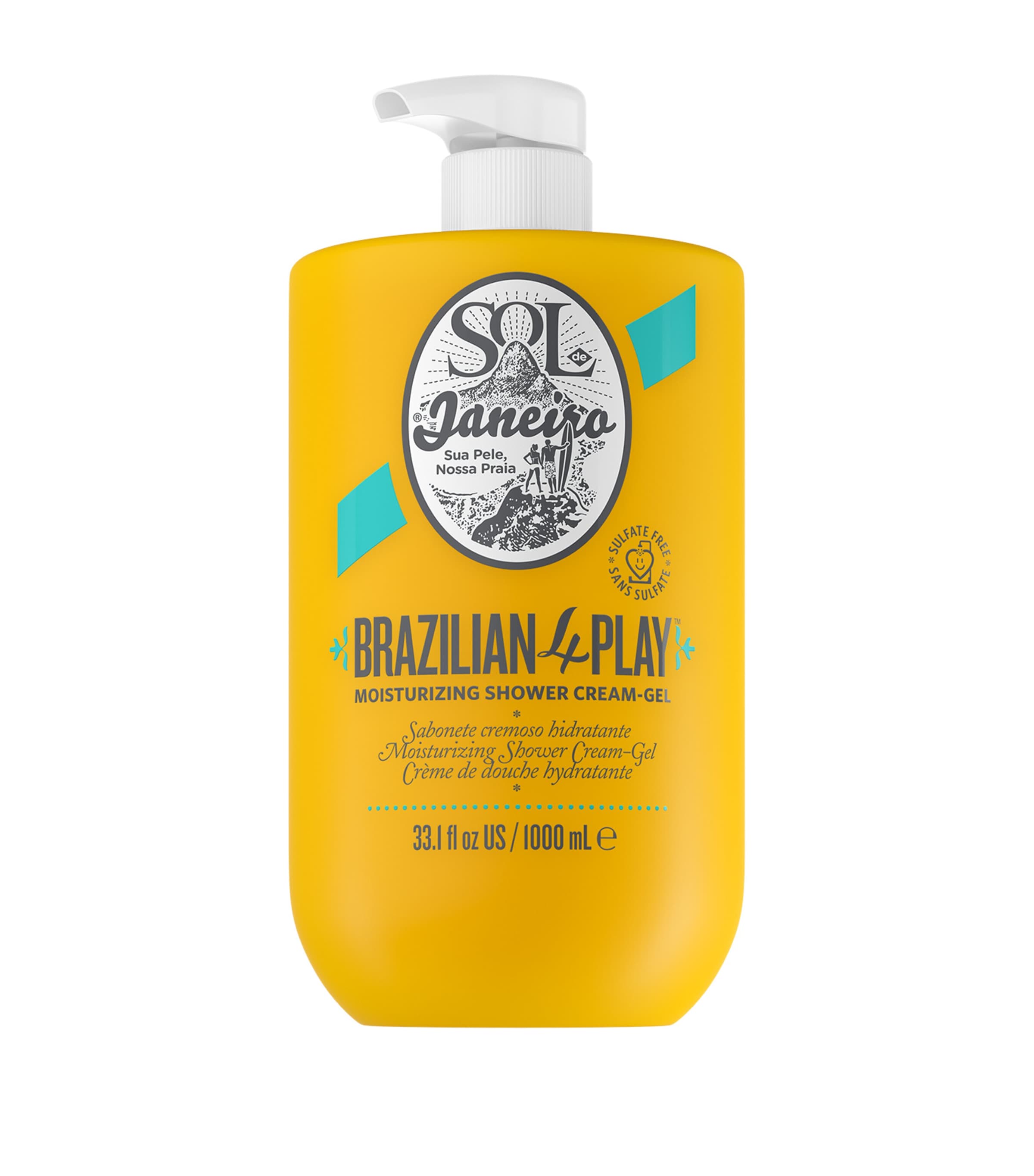 Brazilian 4 Play Moisturizing Shower Cream-Gel