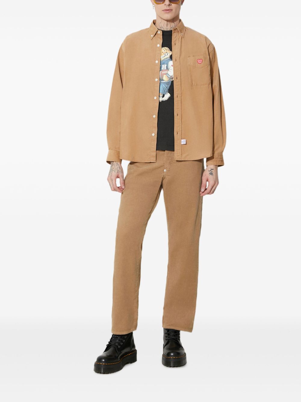 Cotton shirt - Neutrals