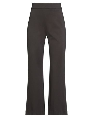 Woman Pants Dark brown Size 2 Viscose, Polyamide, Elastane