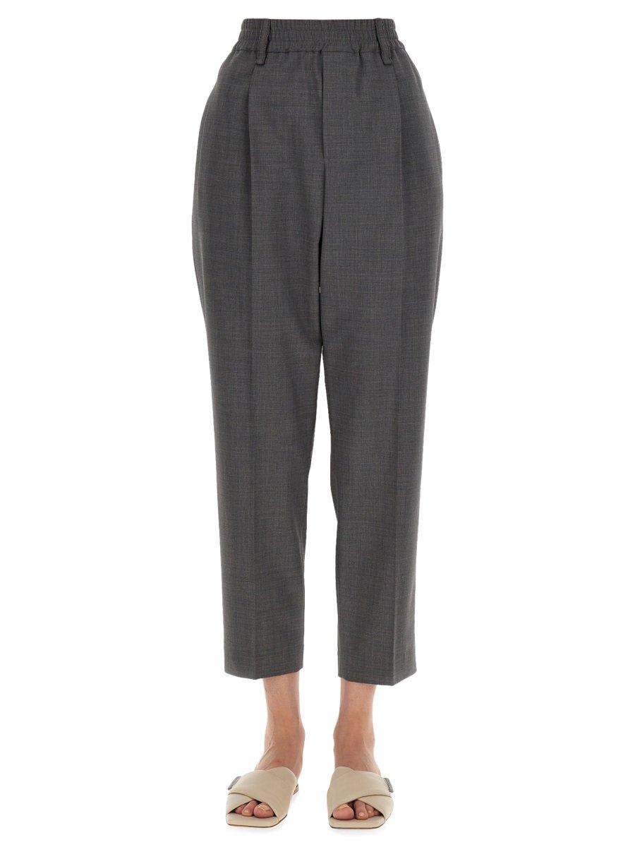 Straight-leg trousers
