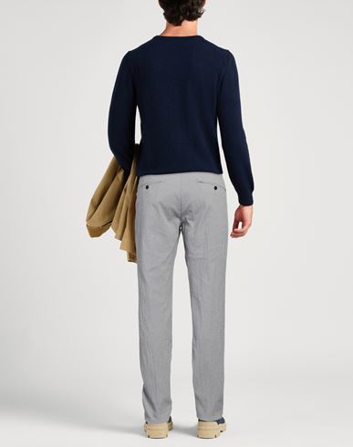 Man Pants Slate blue Size 31 Cotton, Elastane