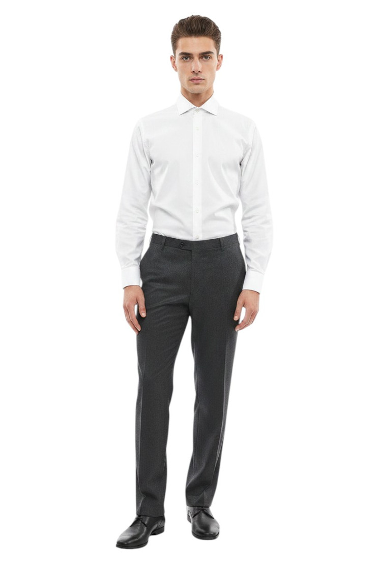 Grey Tailored Trousers