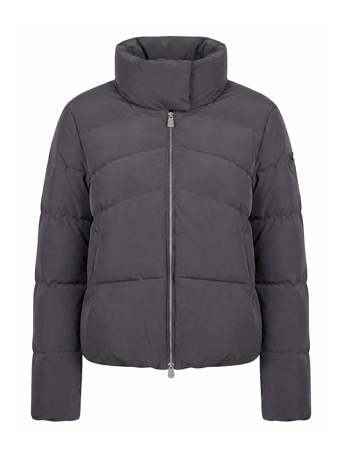 Pea coat in water-repellent technical canvas - 36