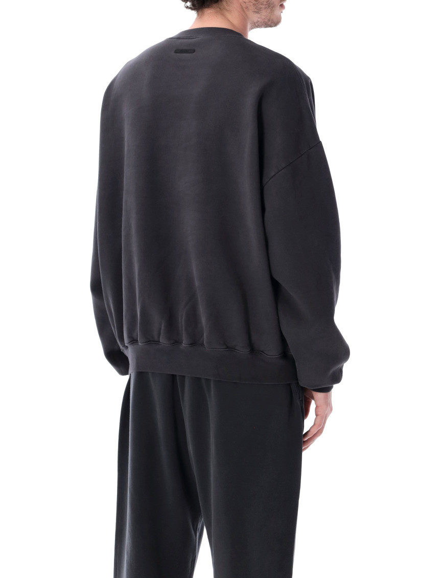Black Crew Neck Sweatshirt