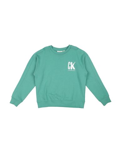Kid Boy Sweatshirt Green Size 12 Cotton