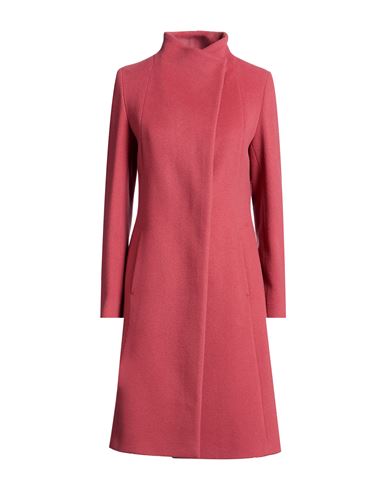 Icons Woman Coat Antique rose Size 2 Virgin Wool, Cashmere