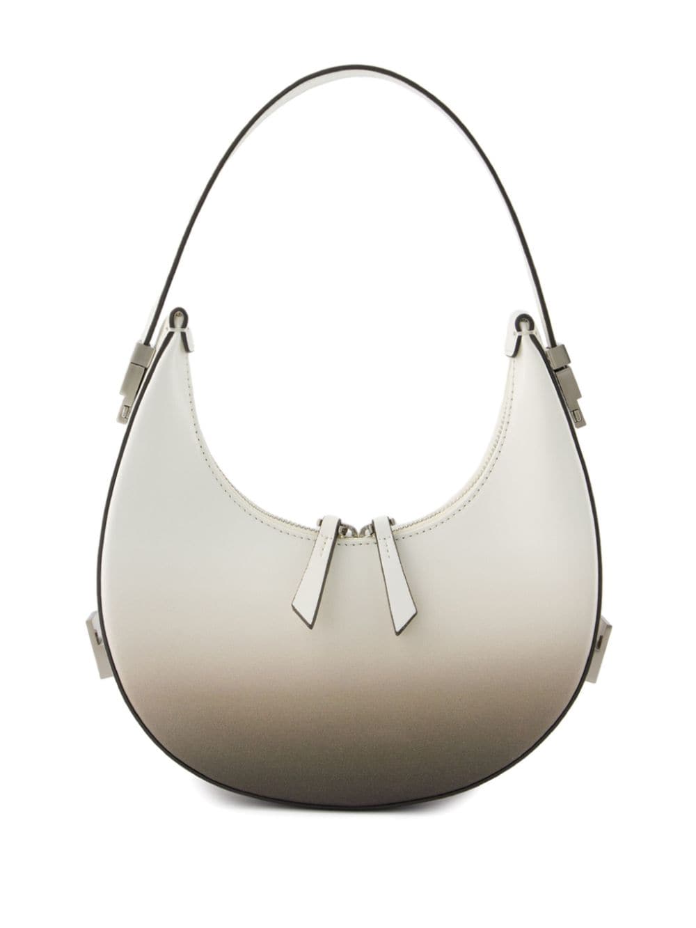 Engraved-logo tote bag - Neutrals