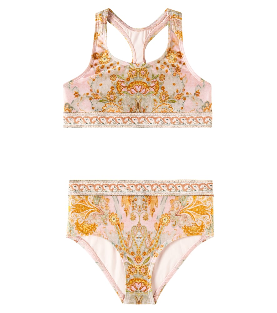 Zimmermann Kids Wylie printed bikini
