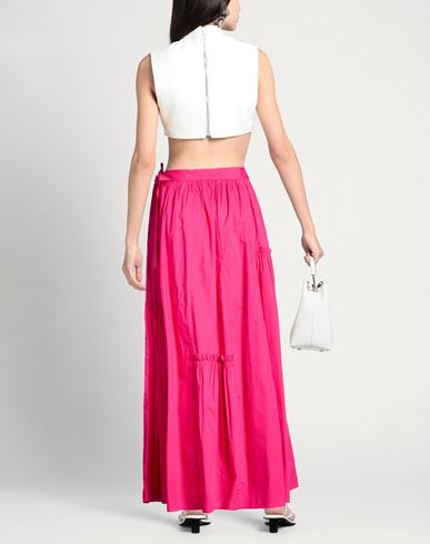 Woman Maxi skirt Magenta Size 4 Pima Cotton