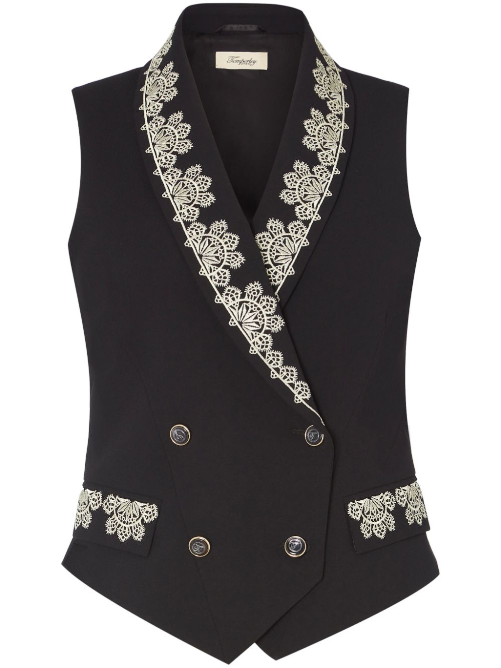 Lottie waistcoat - Black