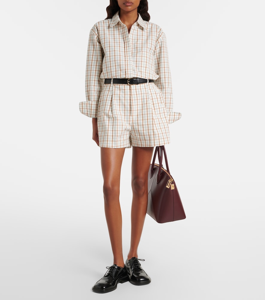 Ellis checked cotton shirt