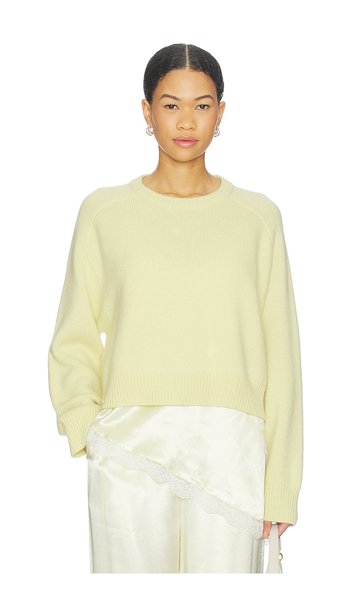Soft Goat Cashmere Top in Yellow. XS. Also in L