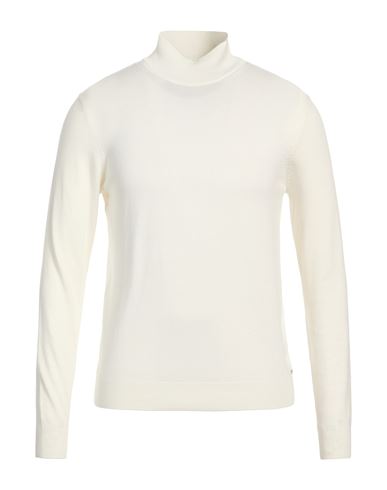 Man Sweater White Size M Viscose, Nylon