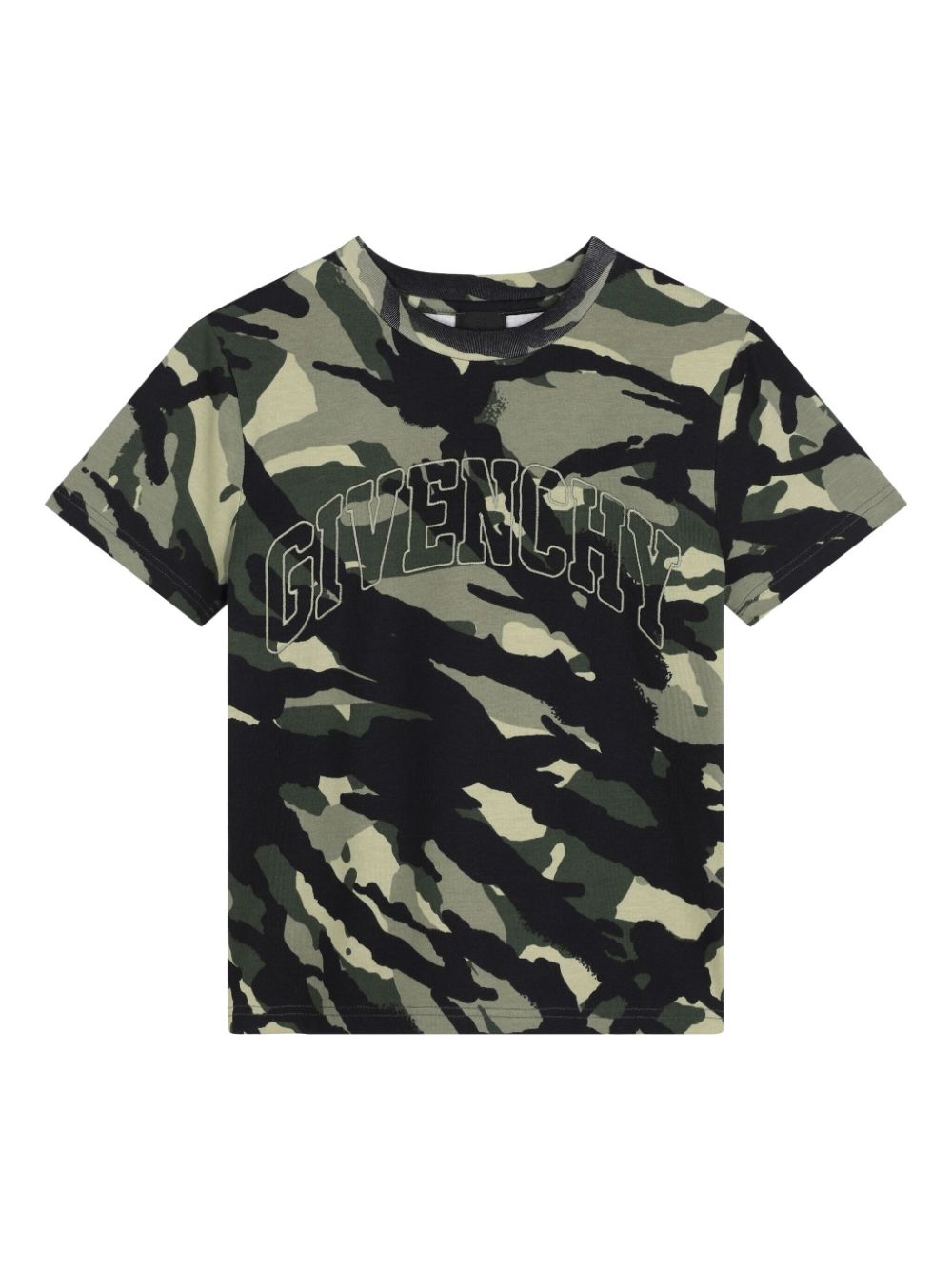 Camouflage print t-shirt - Green