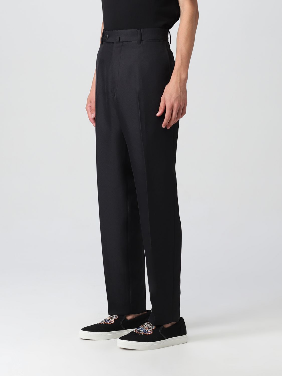Pants Men color Black