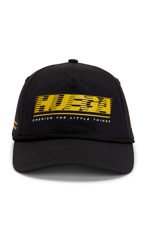 Huega House Tidal Nylon Hat in Black