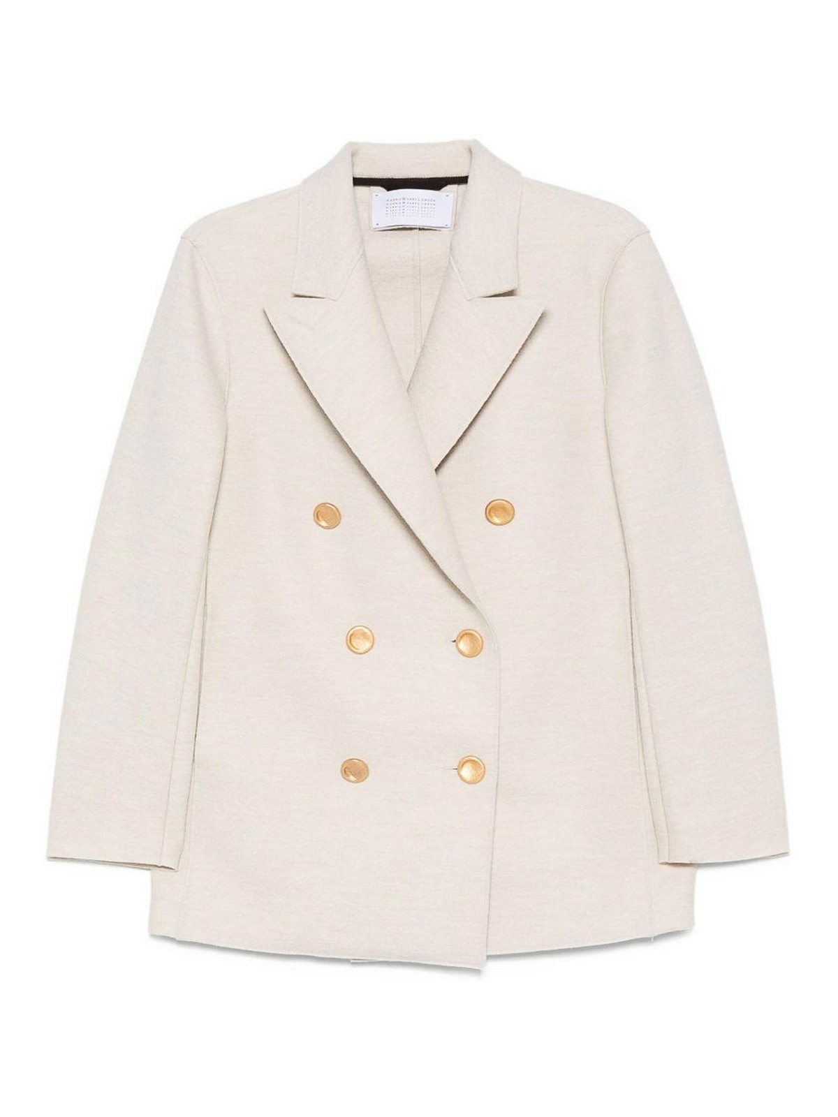 Wool Double-Breasted Coat