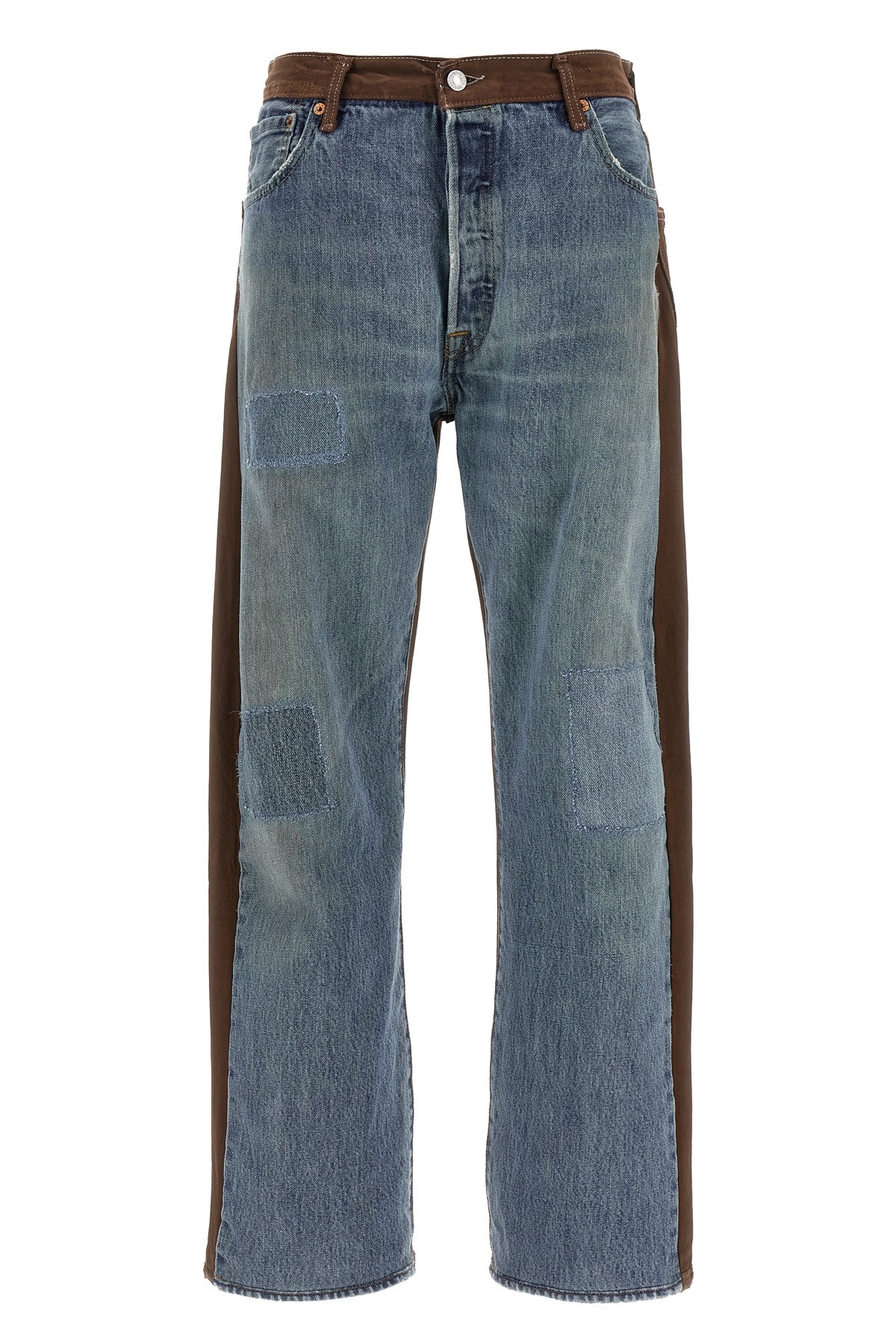 'Vintage Straight Rework Halfsie' Jeans