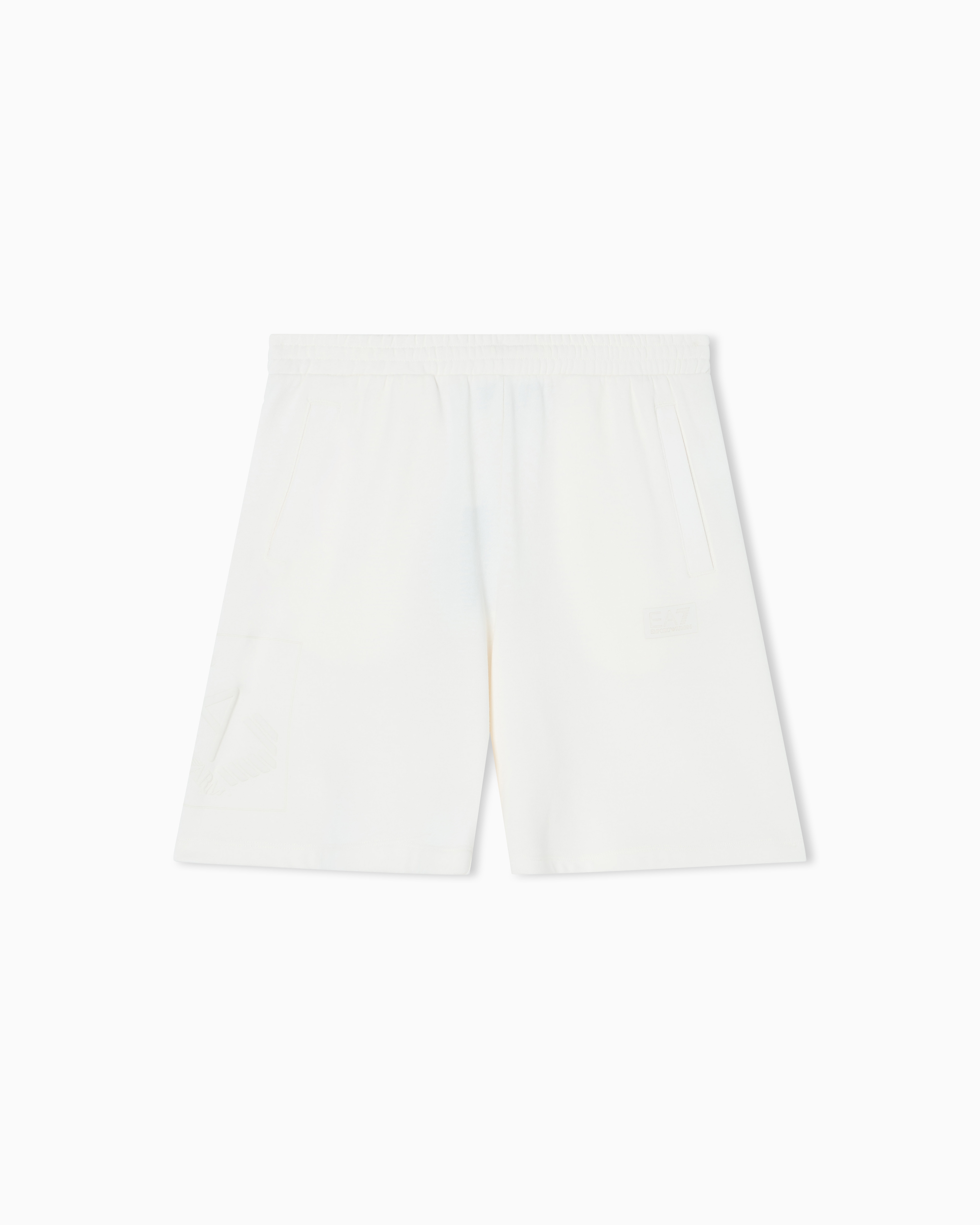 Logo Series Boy cotton-blend Bermuda shorts