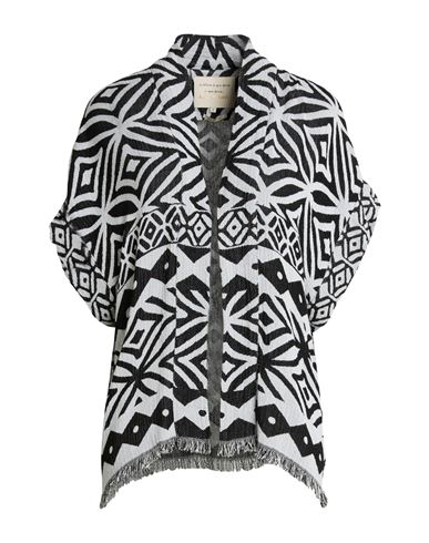 Woman Jacket Black Size 3 Viscose, Cotton