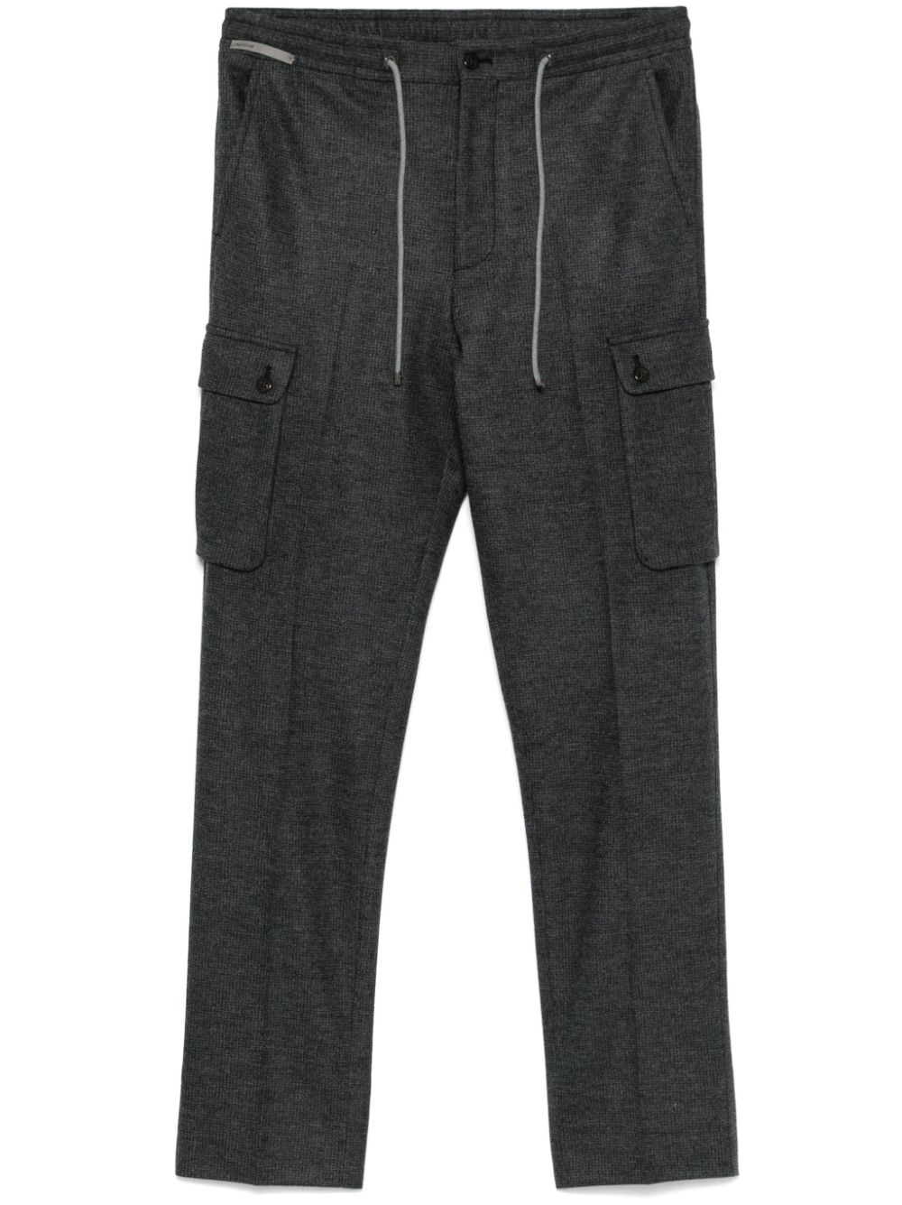 Drawstring cargo pants - Grey