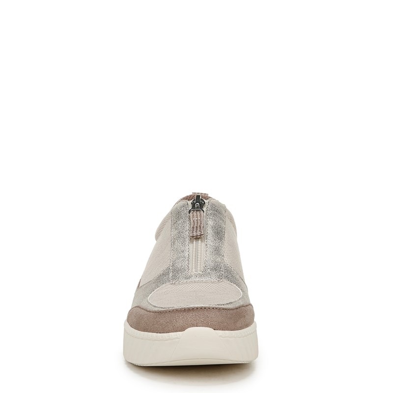 Women's Winner Sneakers (Taupe Textured Fabric)