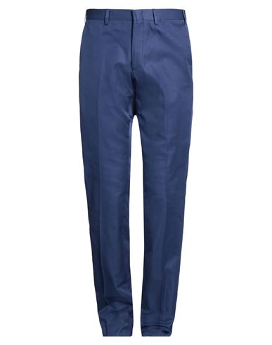 Man Pants Navy Size 30 Cotton, Elastane