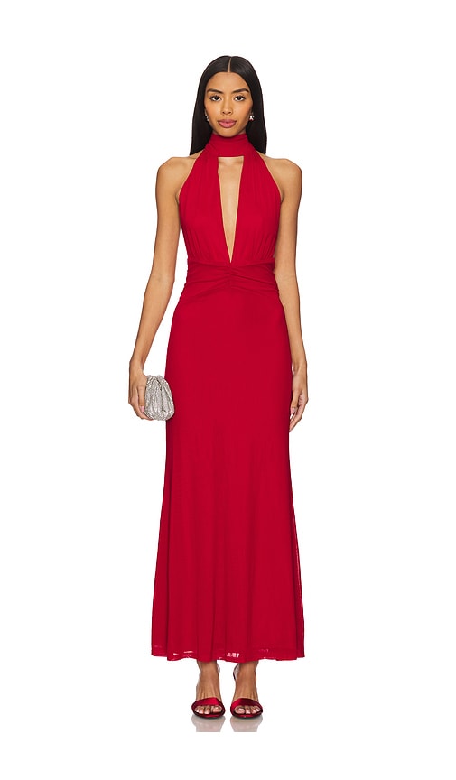 Runaway The Label ROBE MAXI ANTOINE en Red.  L. Also en