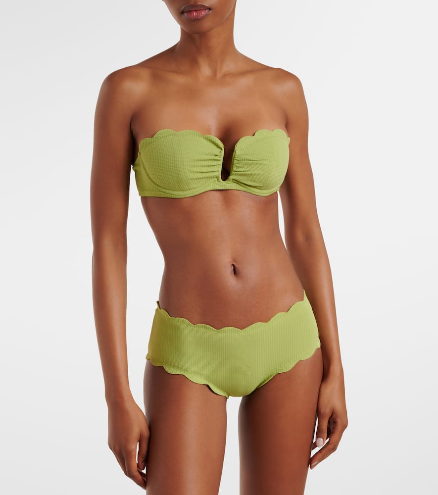 Lisbon scalloped bikini top
