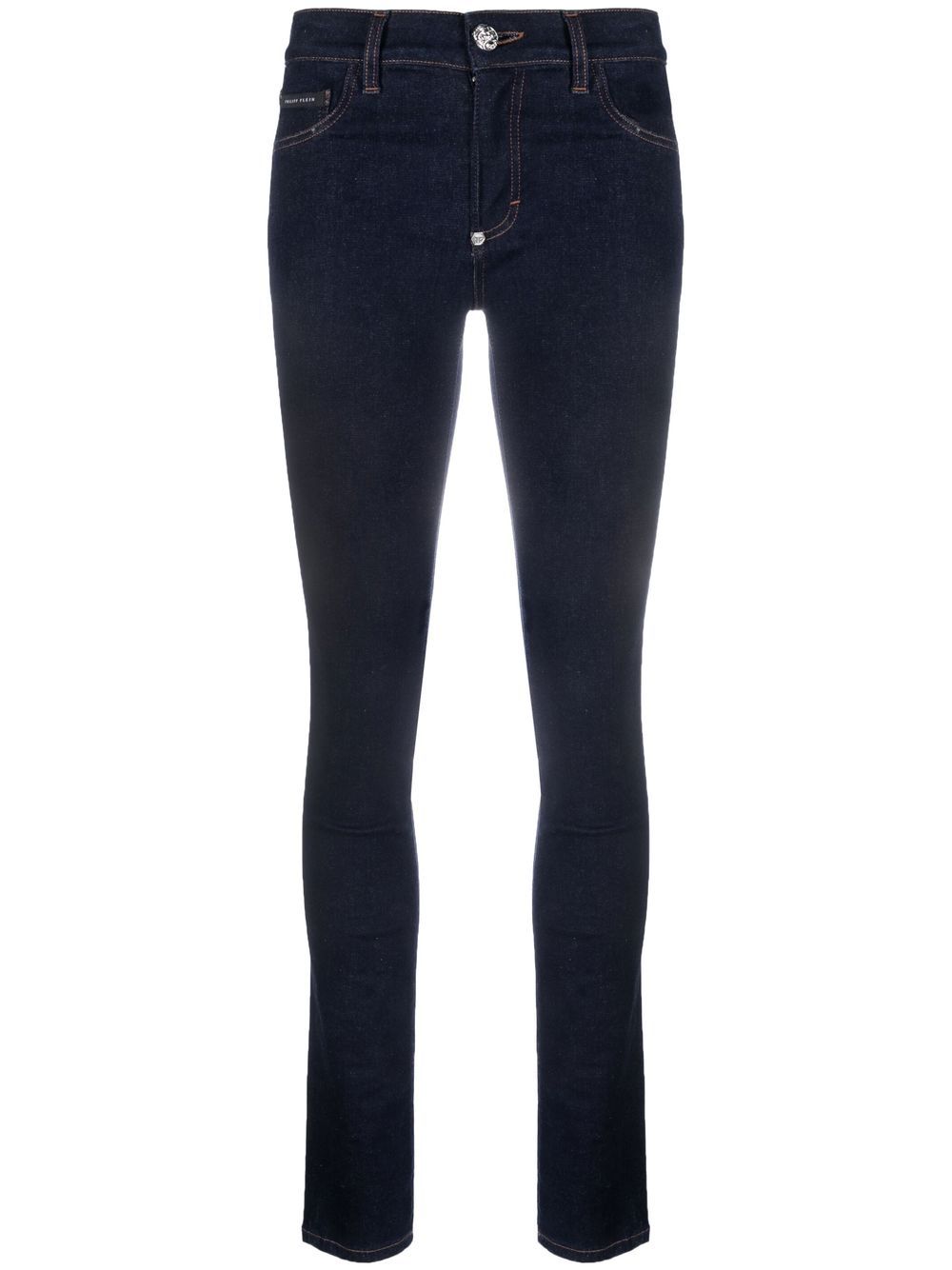Mid-rise skinny jeans - Blue
