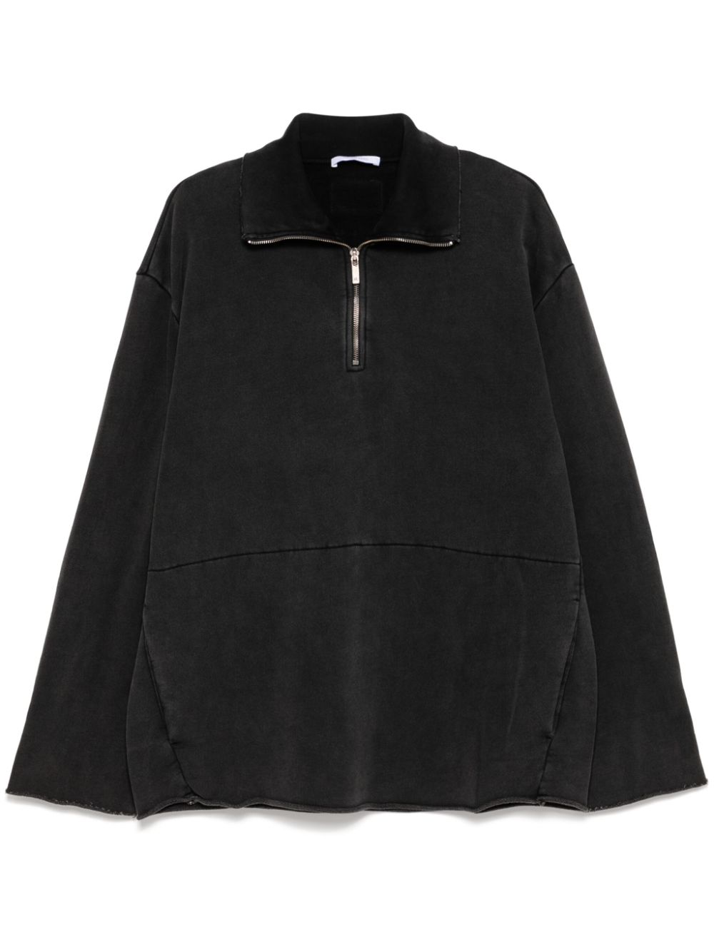 Upstate half-zip sweatshirt - Black