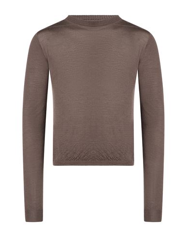 Man Sweater Taupe Size XL Cashmere