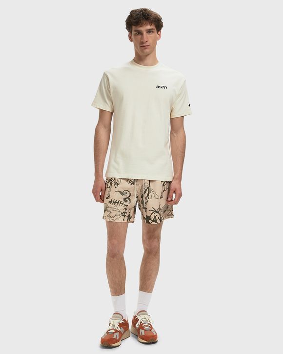 OAS Poplan Swim Shorts in Beige - Brown. M also in L, S, XL/1X