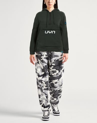 Jump Woman Sweatshirt Dark green Size XL Polyester, Elastane