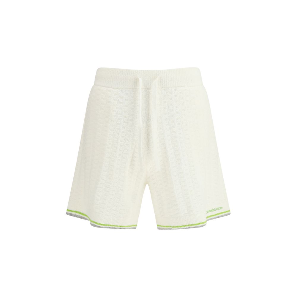 Tennis Bermuda Shorts — White
