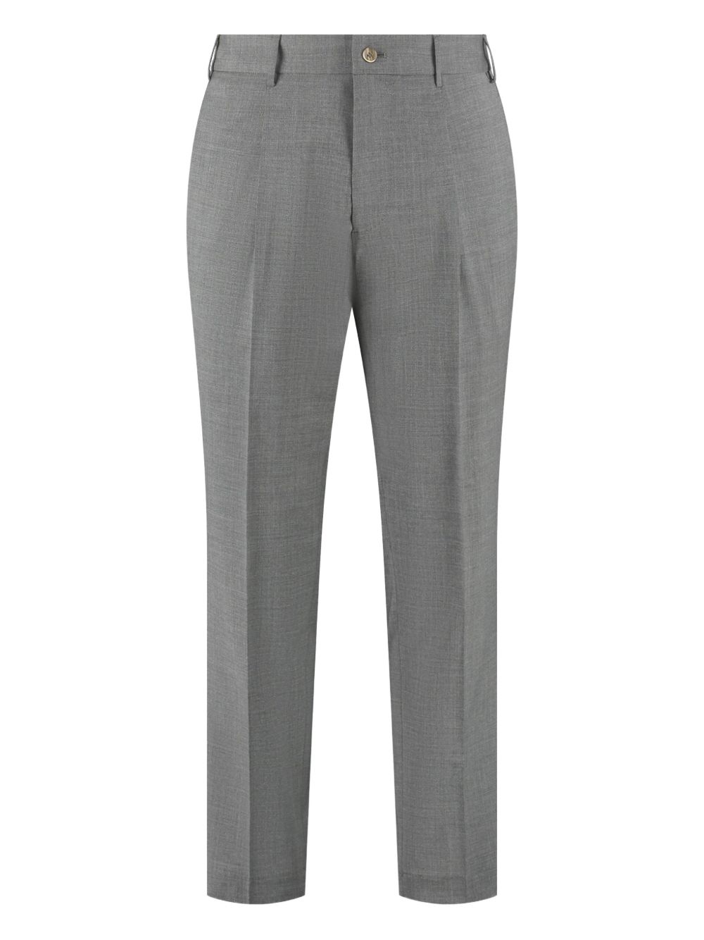 Elasticated tailored trousers - Grey