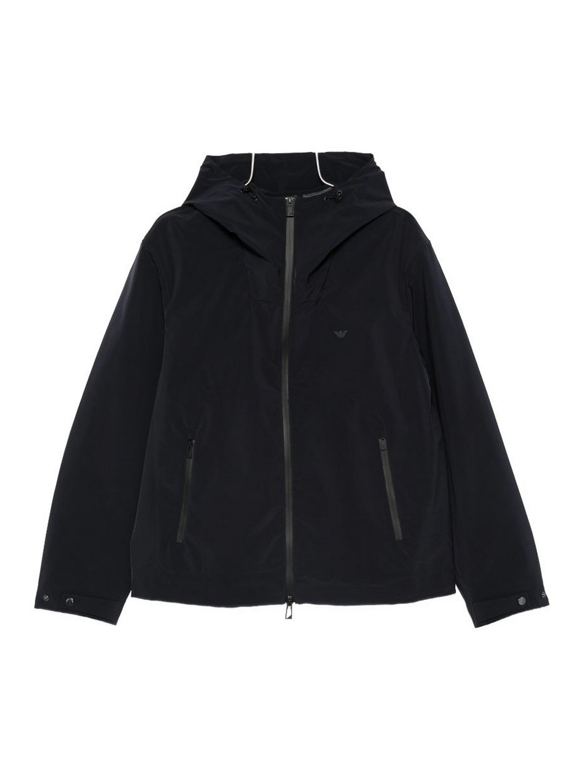 Hooded Blouson Jacket