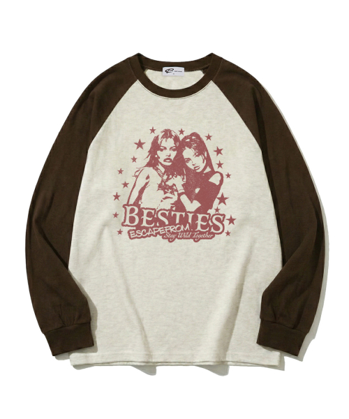 Bestie ESCF Print Long Sleeve