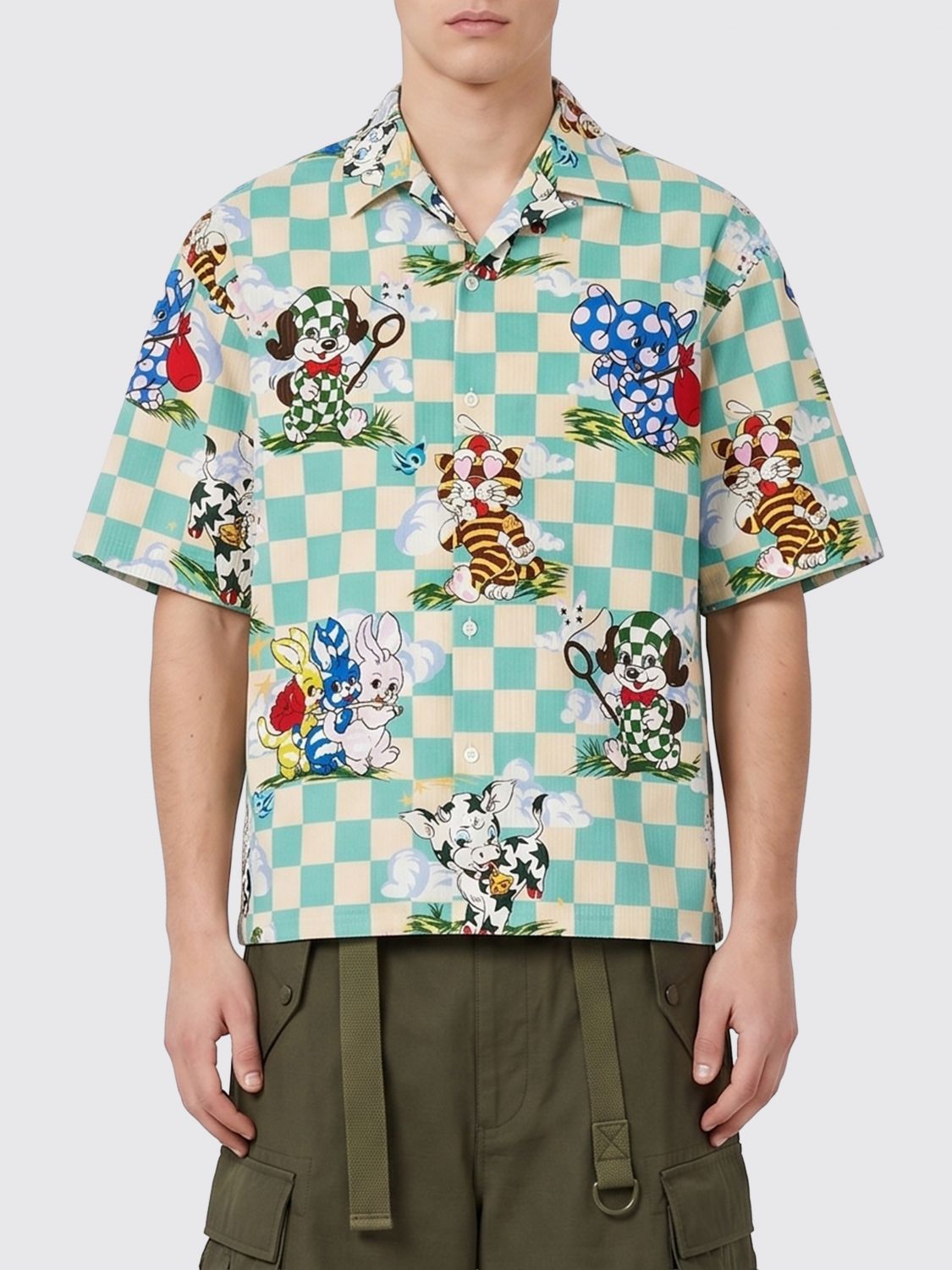 Shirt Men color Multicolor