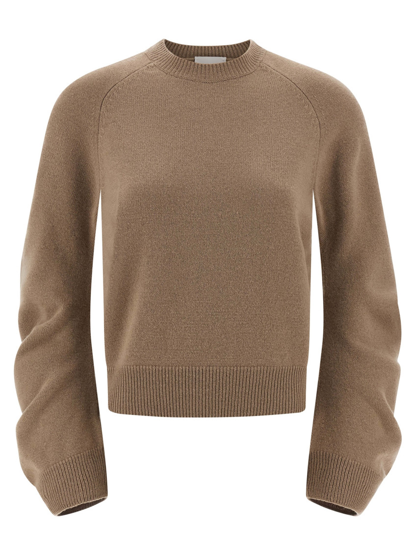 () Curved Sleeve Sweater