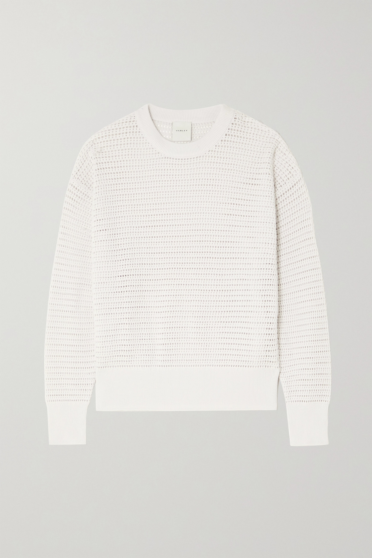 Kershaw Crochet-knit Cotton Sweater