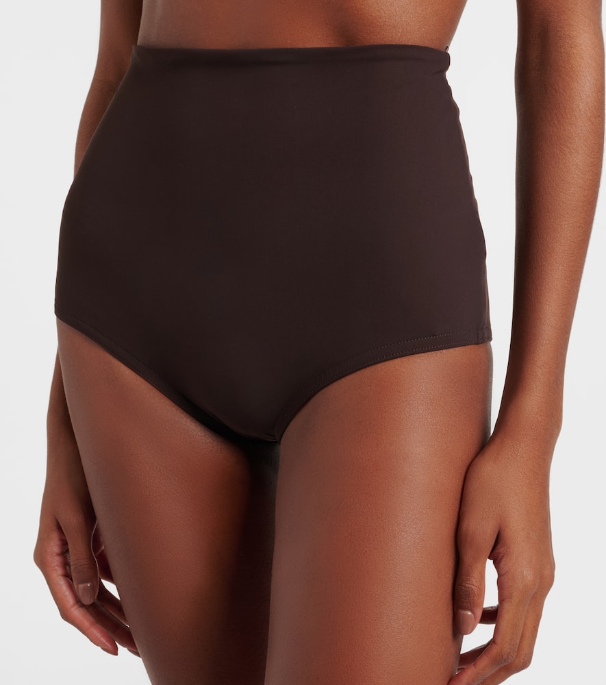 High-rise bikini bottoms
