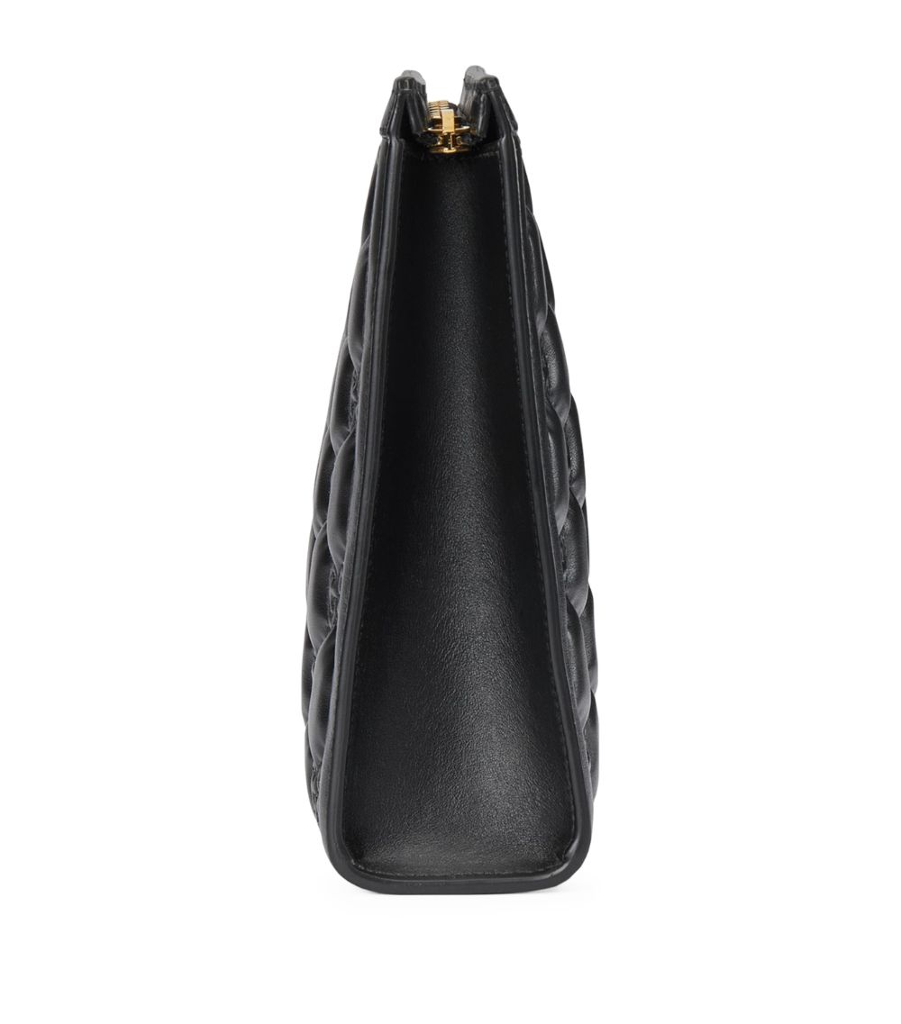 Leather GG Matelassé Pouch