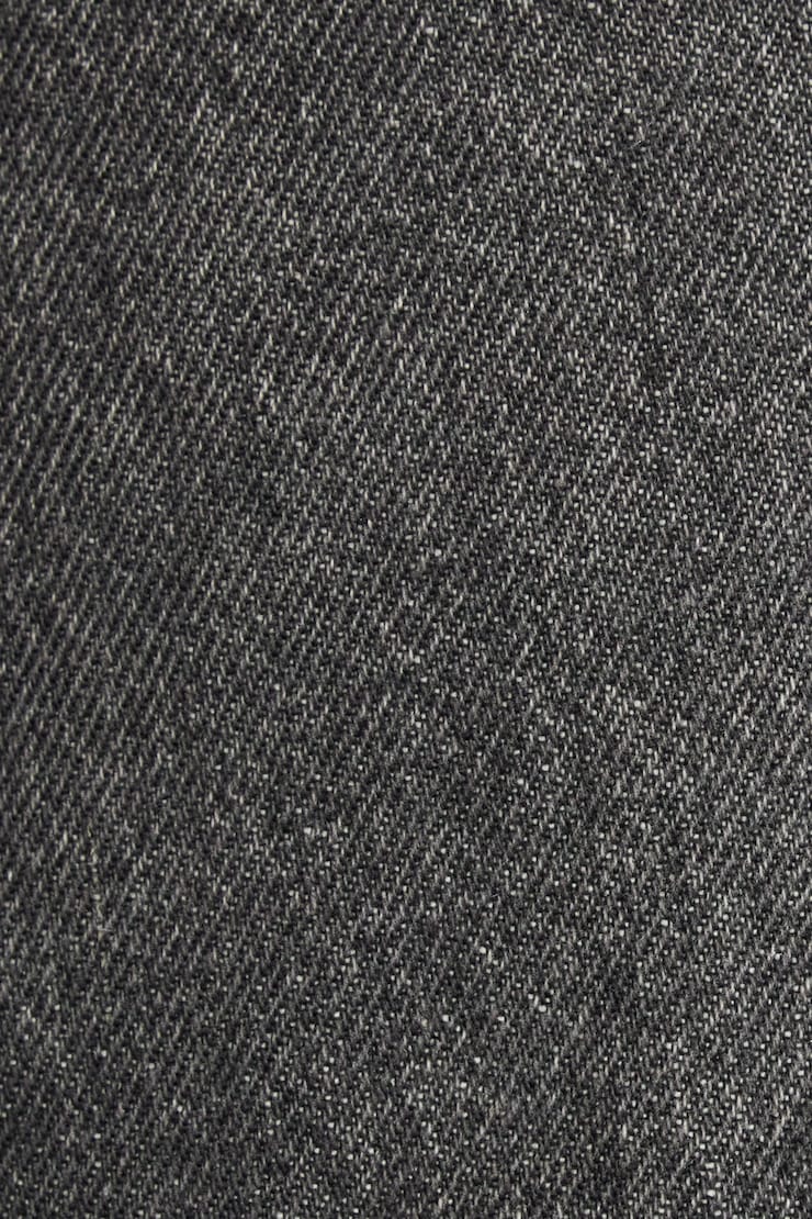 Denim Relaxed A-Line Shorts - Black - Women Clothing