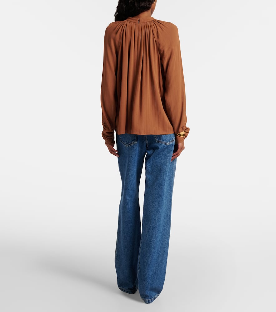 Garcia draped blouse